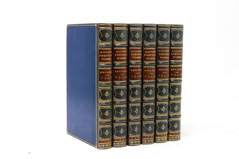 The Poetical Works of John Milton (6 Volume Set